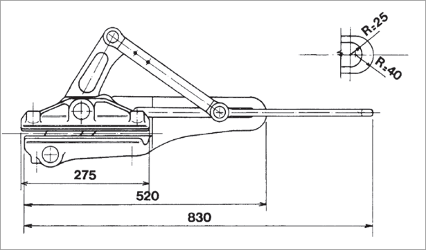 Self-gripping clamp IR 3104 - S