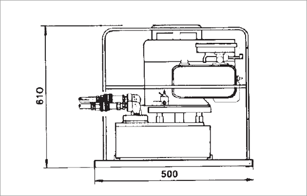 Petrol engine pump